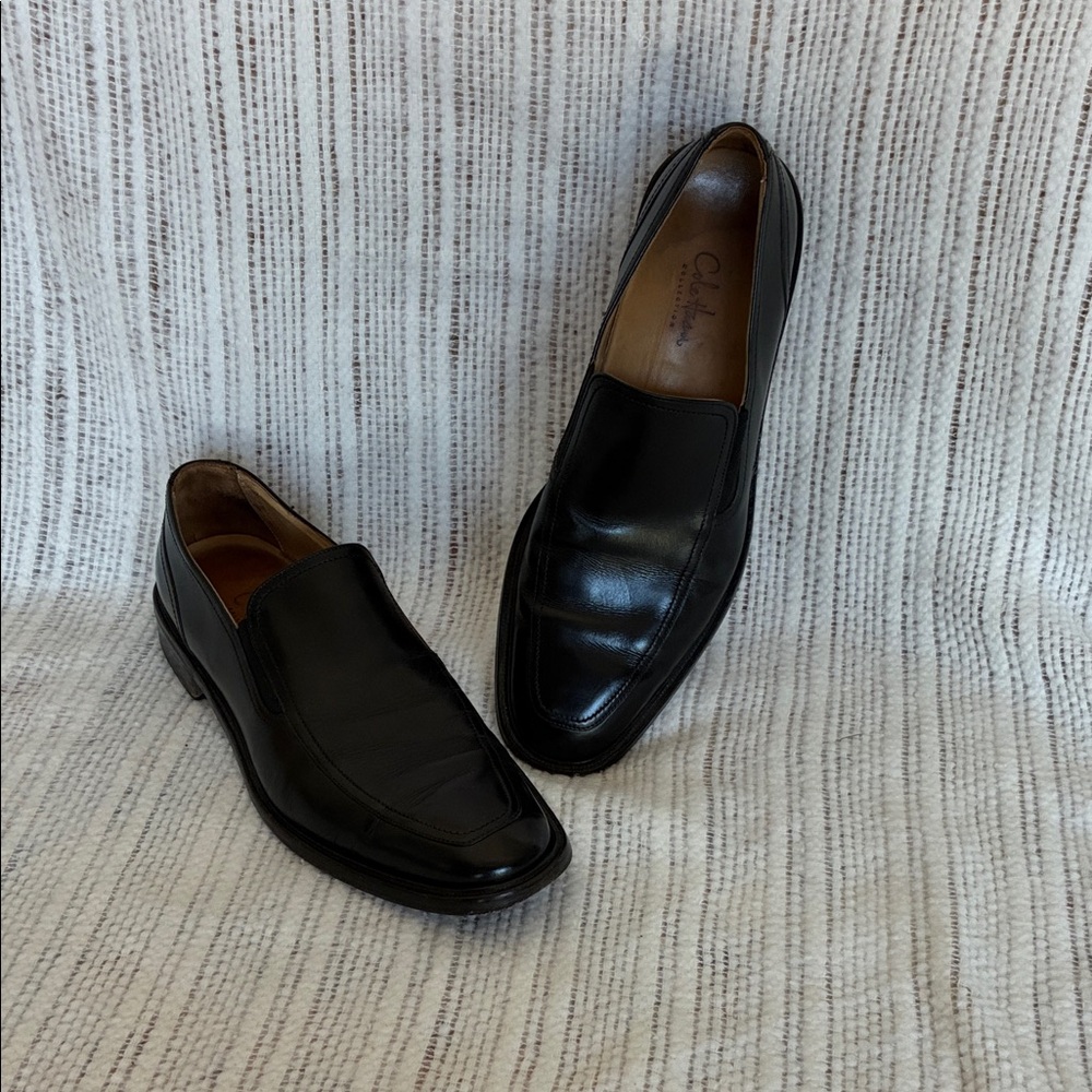 Cole Haan Men's Classic Black Leather Loafers